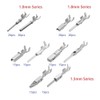 Fulillanlun 340Pcs 1/1.5/1.8/2.2/2.8/3.5mm Terminal Pins Wire Harness Pin Male Female