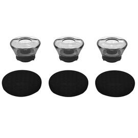 3X Voyager 5200 Ear Tips Replacement,Ultra Comfort Silicone Voyager Legend Eartips with in-Ear Foam for Plantronics Ploy Voyager 5200 5220 5210 Series Bluetooth Headset Earphone Buds-Small