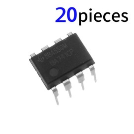 Bridgold 20pcs UA741CN UA741 General-Purpose Single Operational Amplifier 18V,8pins Plastic Dip Tube