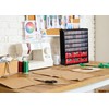 BIRDROCK HOME Craft Organizer Bin with 36 Drawers | Heavy-Duty