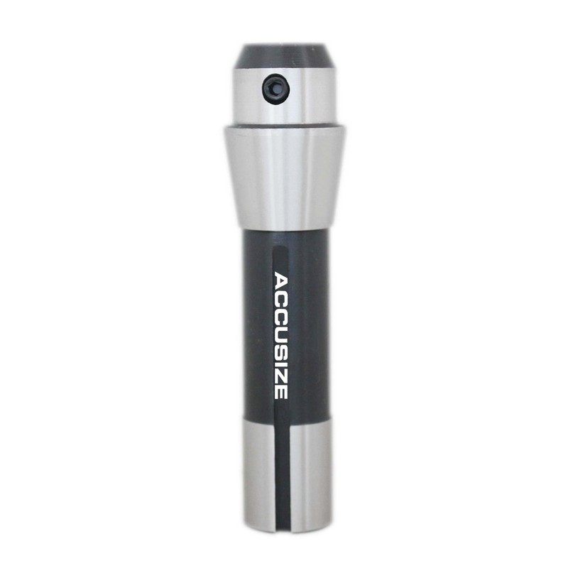 Accusize Industrial Tools 1/4'' R8 End Mill Holder, 7/16-20'' Drawbar