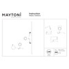 Maytoni Modern Spotlight for Three-Phase Track System Trinity Vuoro LED