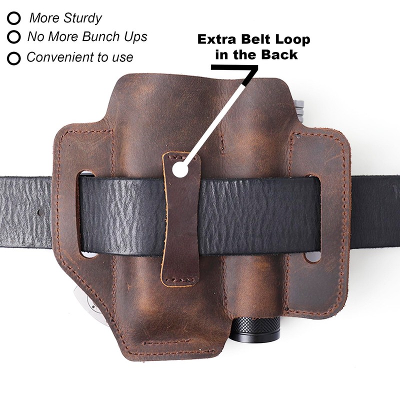 Topstache Multitool Sheath for Belt - EDC Belt Organizer -