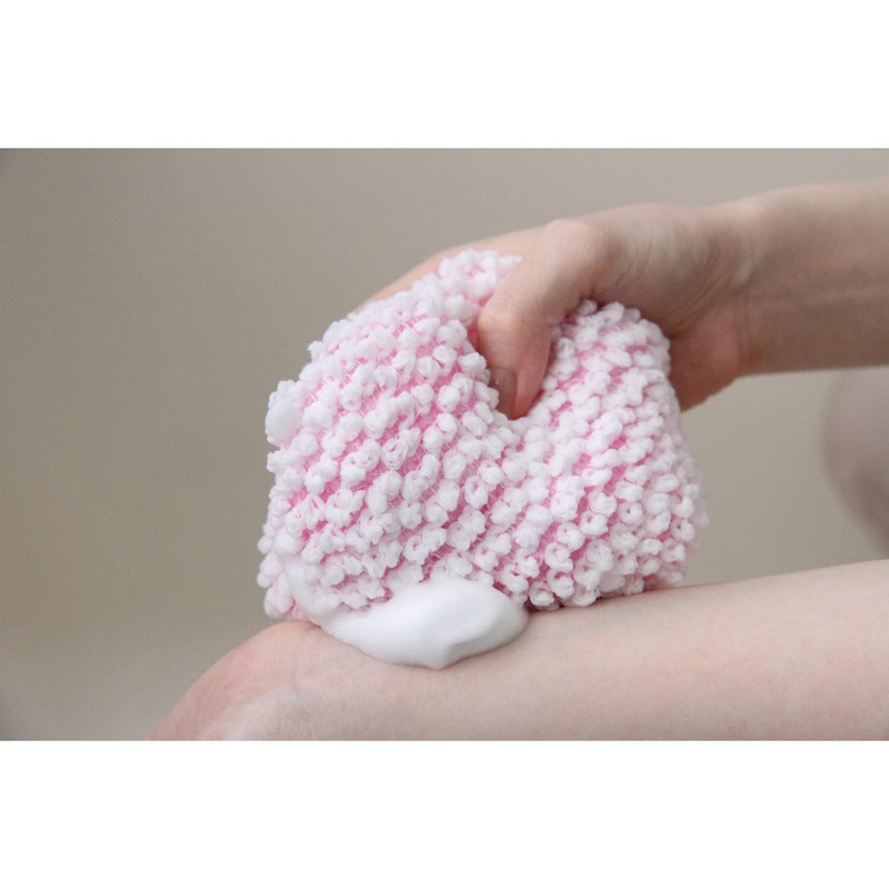 AISEN Soft Foam Comfortable Soft Washable Fluffy Whip Towel, Made