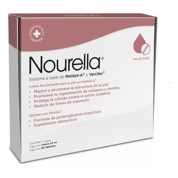Up pharma Nourella Rejuvenecimiento De La Piel Hidratación Kit