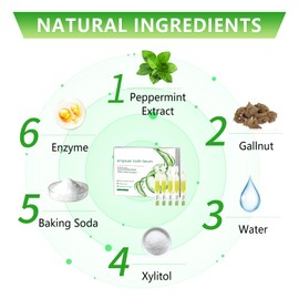 Ampoule Toothpaste, Ampoule Essence Toothpaste, Ampoule Tooth Serum, Teeth Whitening Gel, Ampoule Toothpaste, 3V Fruit Acid Teeth Whitening Disposable Essence Removes Tartar, Plaque and Stains