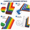 Domefahaso 7‑Pcs Card Making Alignment Guides Set with Case
