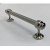 Restoration Hardware Lugarno Pull 5" Satin Nickel NEW MSRP $27