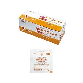 大和工場 ヤマト Yamato 滅菌アブゴーズP 個包装 医療ガーゼタイプⅢ 12折 滅菌折りたたみガーゼ EOG滅菌済 (5cm×5cm 1枚×100袋) 一般医療機器 擦過傷・皮膚創傷の保護 体液の吸収 出血抑制 295002