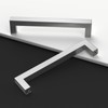 LONTAN 10 Pack Cupboard Door Handles 128mm Kitchen Door Handles