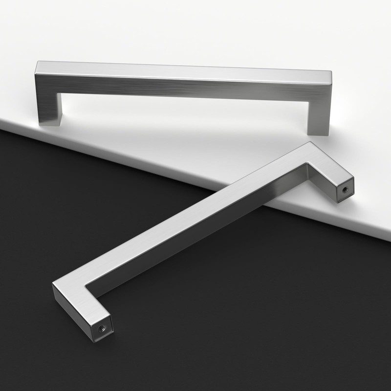 LONTAN 10 Pack Cupboard Door Handles 128mm Kitchen Door Handles