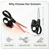 2026 Upgraded Laser Guided Scissors for Fabric Cutting, Cuts Straight