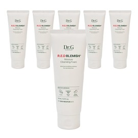 Dr.G Red Blemish Moisture Cleansing Foam 150ml 6pcs / 닥터지 레드 블레미쉬 모이스처 클렌징 폼 150ml 6개