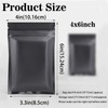 LEOSINDA 200 Pack Black Resealable Bags,4 x 6 Inch Smell