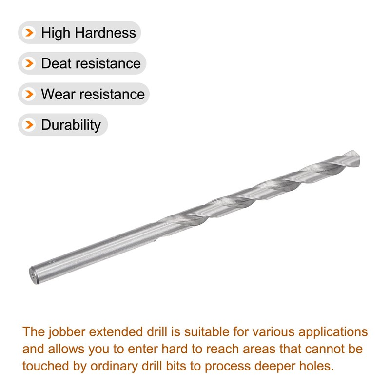 sourcing map 15mm Twist Drill Bits, High-Speed Steel Straight Shank