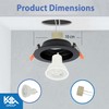 Matt Black Indoor Ceiling Lights - Kitchen, Bathroom, Living Room,