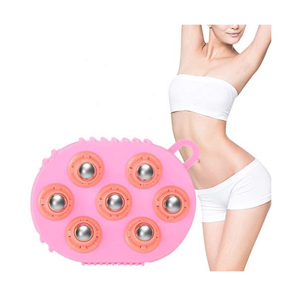 Massagehandschuh, Massage Handschuh, 2 in 1 360 Grad Drehbar 7