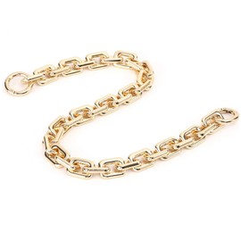 Xiazw Heavy Beautiful Metal Bag Chain Purse Strap Chain Shoulder Strap Bag Strap Replacement for Handbags 56 cm (Rose Gold, Small)