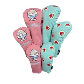 RIKI & ROI Golf Headcover Summer Festival (Watermelon UT Cover Single Item)
