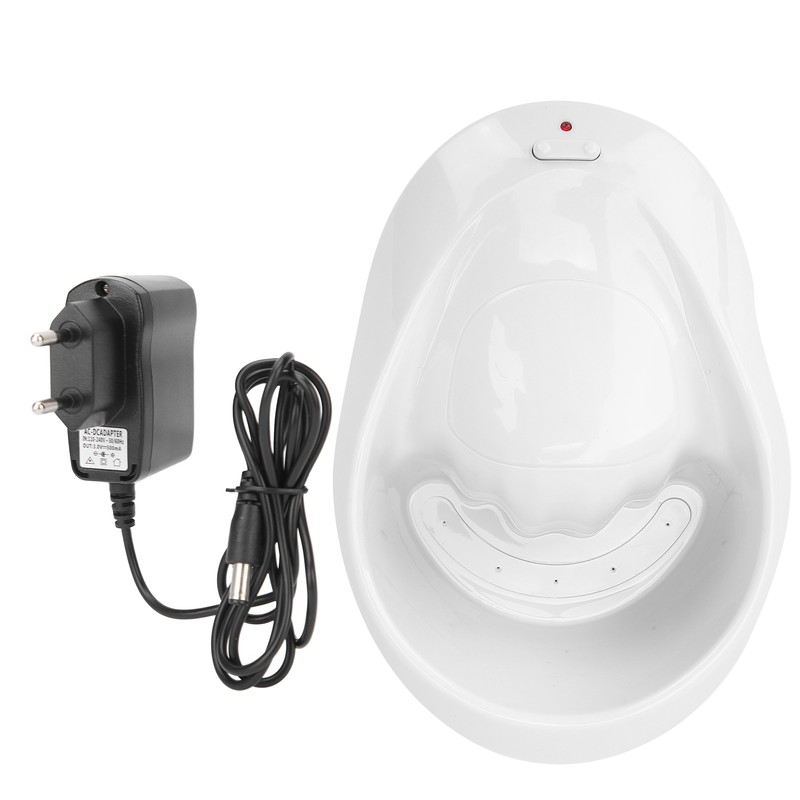 Electric Nail Soaking Bowl Bubble Vibration Hand Spa Massage Machine