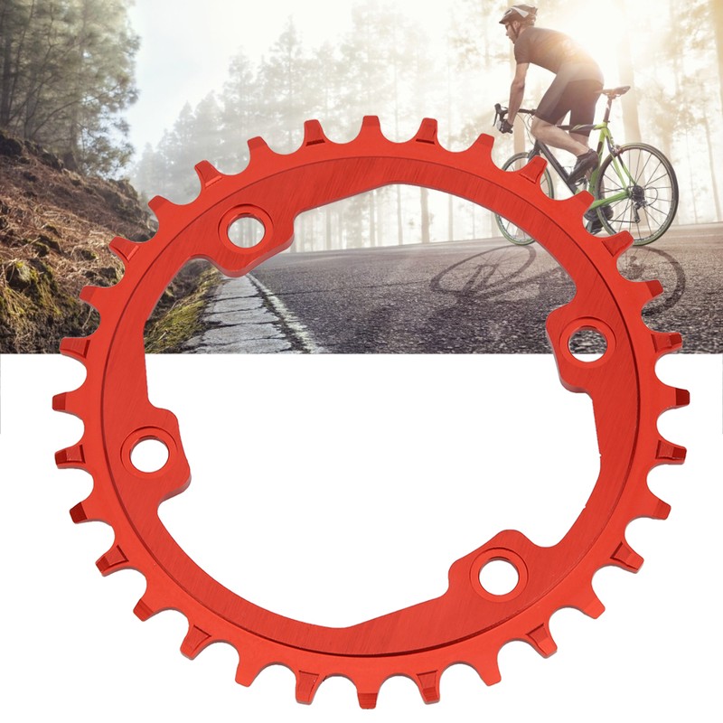 Aluminium Alloy Bike Positive &amp; Negative Tooth Disc Single Disk