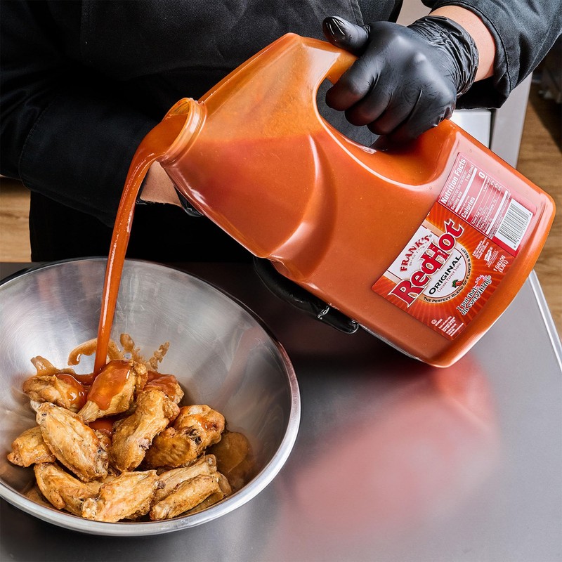 Franks RedHot Original Cayenne Pepper Hot Sauce, 1 gal -