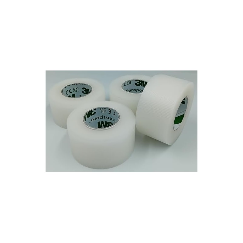 Transparent Surgical Tape 2.5cm x 9.1m - Pack of 4