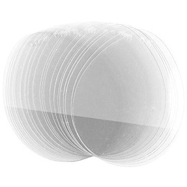 Ideen mit Herz Windmill Film Discs, Transparent Film, Mobile Film, Transparent, Punched Motifs with Hole for Hanging, 0.5 mm, Pack of 20 (Egg, 12.4 cm x 16 cm)
