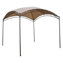 International Caravan Furniture Piece Square 10 Foot Dome Top Gazebo