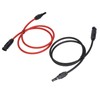 2Pcs Solar Panel Extension Cable 10AWG 6mm² Solar Extension Cable