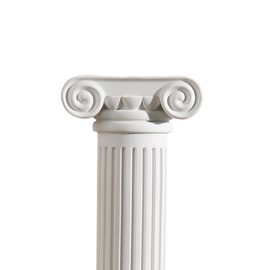 IEUDNS Resin Statue Greek Column Flower Vase Minimalist Desk Decors Roman Pillar Plant Stand Flower Pot for Dining Room Living Room