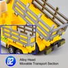 Logging Truck Toy 1:32 Log Vehicle Model with Light Music