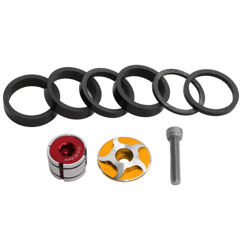 CANSUCC Bicycle Headset Spacer Set with Stem Top Cap and