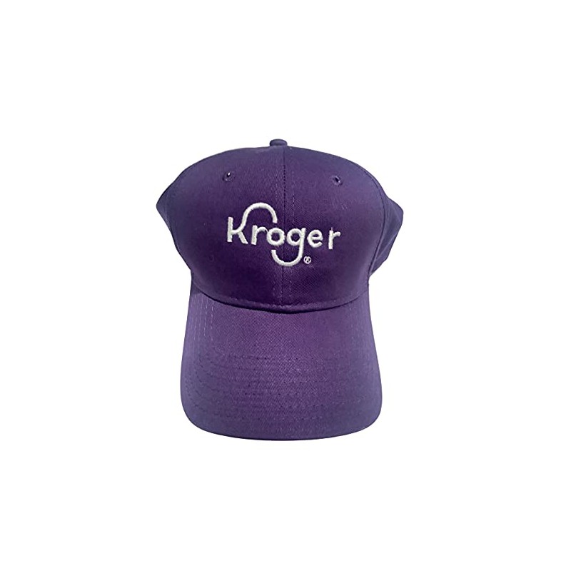 Kroger Hat/Cap - Adjustable - Embroidered - Purple