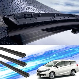 Shuttle Wiper, Replacement Rubber, Compatible Size, Genuine Compatible, Driver Seat, Passenger Seat, Rear 3-Piece Set, Honda Replacement Set, Shuttle GK8, GK9, GP7, GP8, H27.5 ~ WeCar