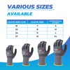 Mustbau 12 Pairs Black Touch Screen Work Gloves Men with