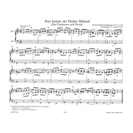 Weihnachtliche Barockmusik, für Orgel (Cembalo, Klavier): Variationen über Weihnachtslieder