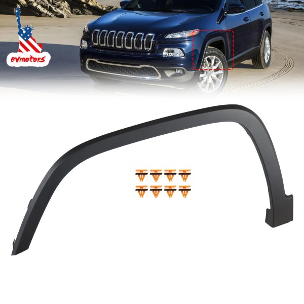 evmotors Front Driver Left LH Side Fender Flare For 2014-2018