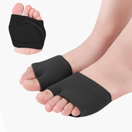 Percy's Caravan Foot Protection Pad, Foot Support, Foot Cushion, Foot Care, Unisex, Foot Pain, Friction Reduction, Prevents Scrubbing (1. Black S Size (21.5-24cm)