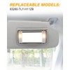 FZPJJNB Car Sun Visor Driver & Passenger Side Fits for