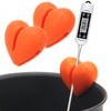 Windspeed Thermometer Pot Clip Holder(No Thermometer Include), 2Pcs Candy Thermometer