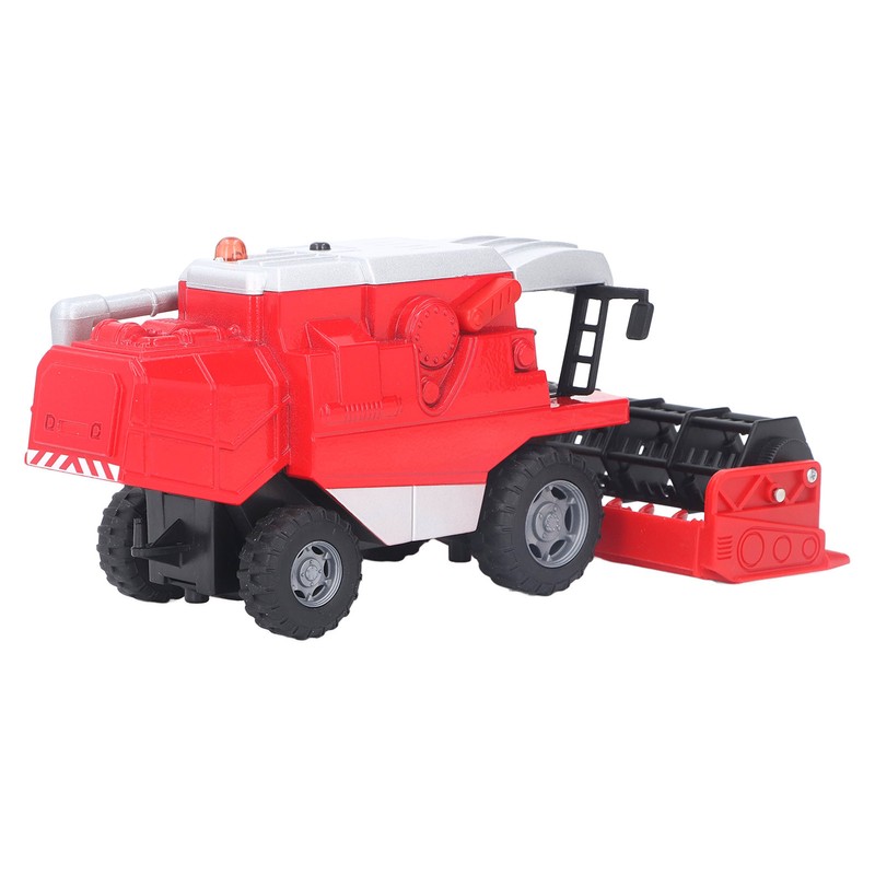 Combine Harvester Toy Realistic Sound Light Battery Powered Farm Vehicle