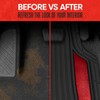 Motor Trend ChromeTech Car Floor Mats Full Set - Durable
