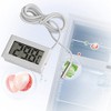 Zerone Termómetro Digital LCD para Congelador y Frigorífico, Multiusos, Alta