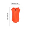 Swimming Buoy Open Water,Inflating Swim Float | Portable Swimming Buoy