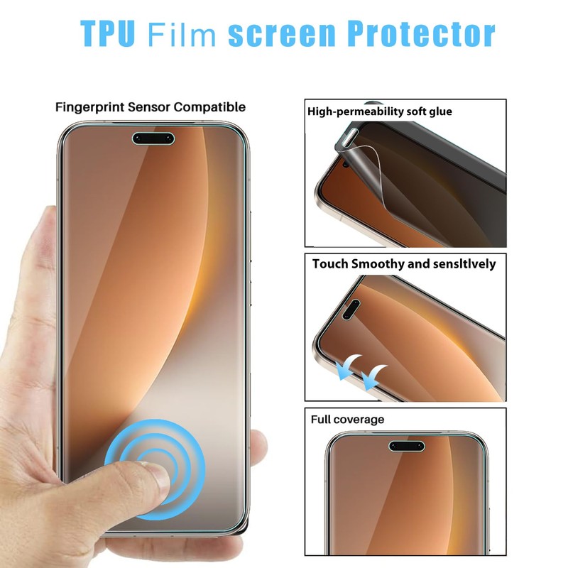 Anbzsign (2+2 Pack) for Honor Magic 8 Pro Privacy Screen