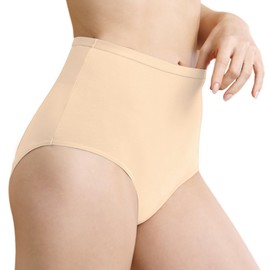 IRISMORII Leak Proof Incontinence Underwear for Women Washable Absorbent Bladder Control Postpartum Briefs 1Pack (Beige 4X)