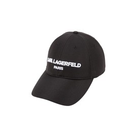 Karl Lagerfeld Paris Men's Embroidered Logo Cap, Black