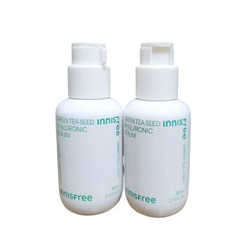 Innisfree 이니스프리 그린티 히알루론산 세럼 80ML 2개 /속건조개선 Innisfree Green Tea Hyaluronic Acid Serum 80ML 2pcs / Improved Fast Absorption