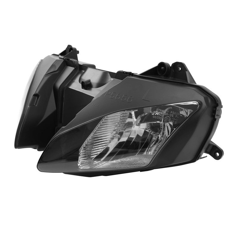 TCMT Black Front Headlight Head Light Lamp Fits For Yamaha